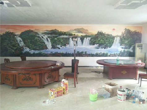 三明墙绘-写实风景