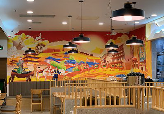 三明商业空间彩绘介绍。