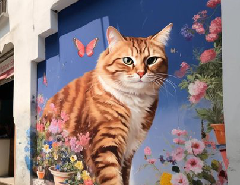 三明自己绘制有个性的手绘墙