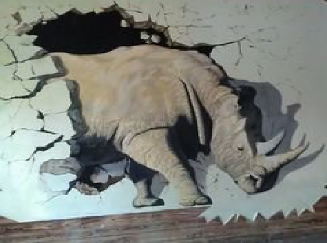 三明在墙绘中，如何绘制3D效果？