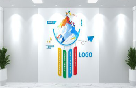 三明公司企业形象墙的工艺材料有哪些？