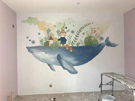 三明手绘墙的特点及优势。